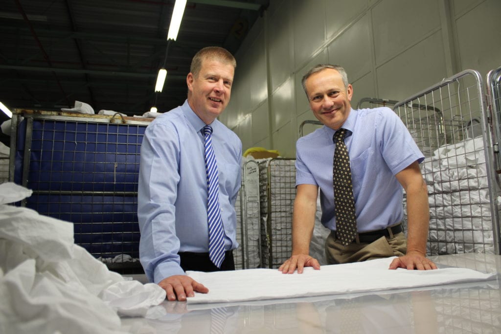 Paul Hamilton, left, and David Midgley, of Regenex