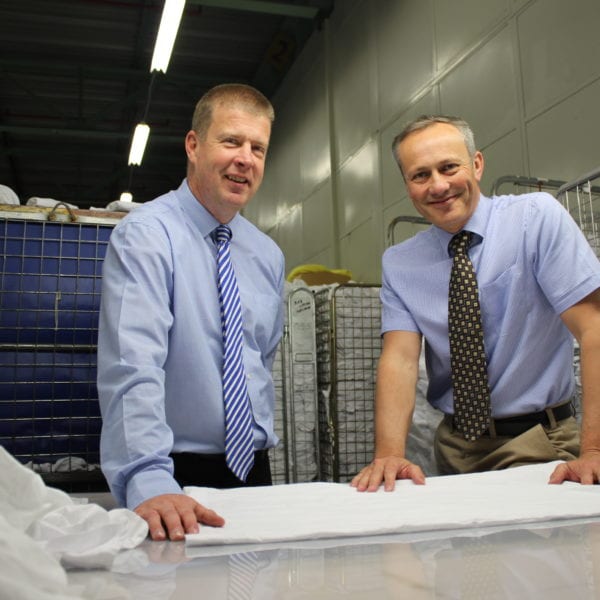 Paul Hamilton, left, and David Midgley, of Regenex